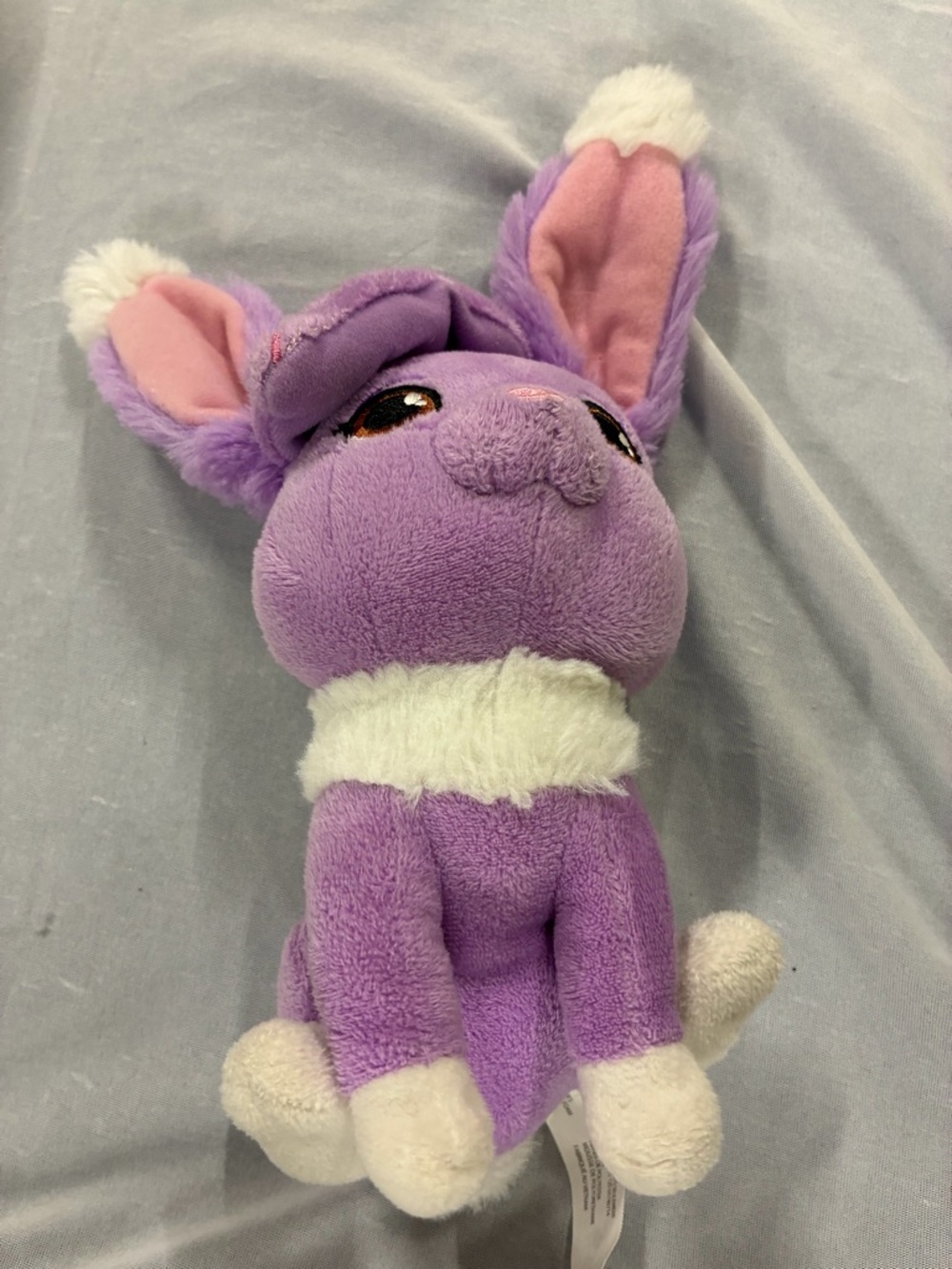 Fisher Price Nickelodeon Sunny Day Roxs Purple Plush Pet Bunny Rabbit Violet Toy